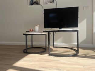 Temple & Webster 2 Piece Heidi Nesting Coffee Table Set