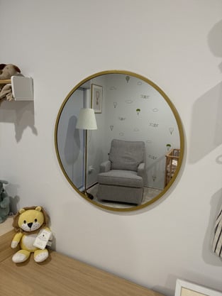 Oakleigh Home Zane Round Wall Mirror | Temple & Webster