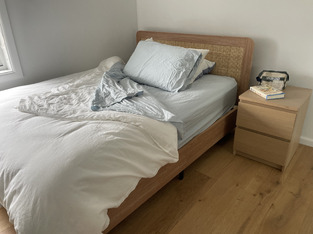 Dahlia Rubberwood Bed Frame