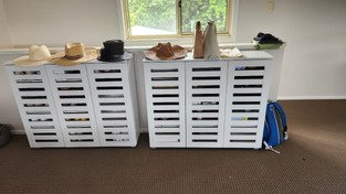 Wolford 3 Door Shoe Cabinet