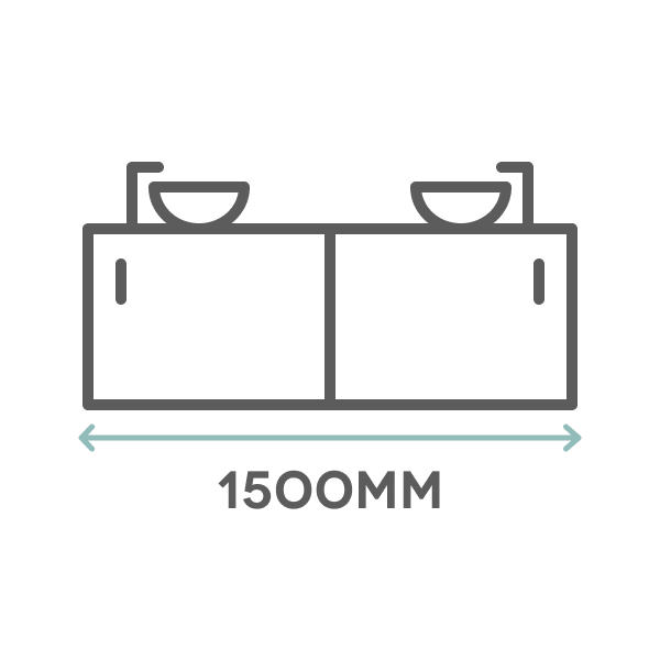 1500mm Vanities