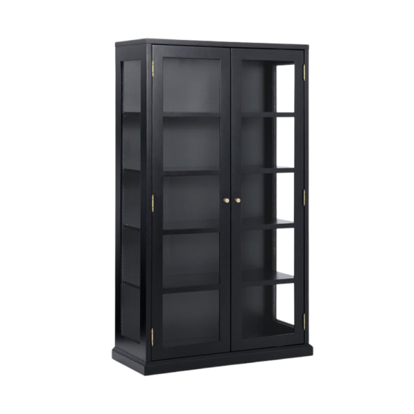 Black Display Cabinerts