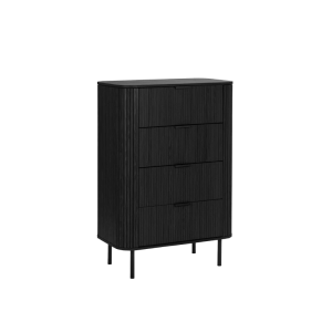 Black chest of drawers