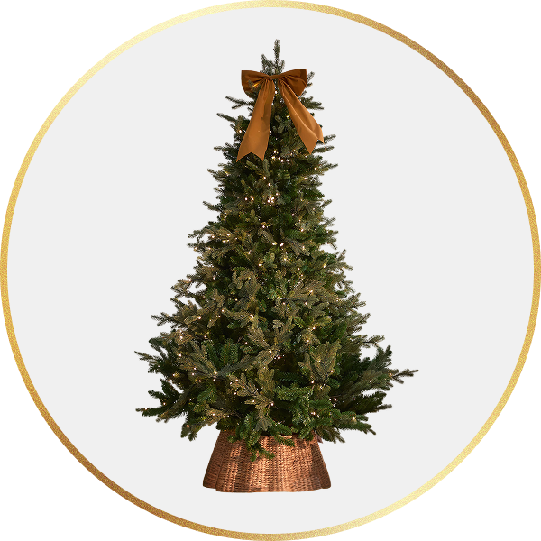 Pre-Lit Christmas Trees