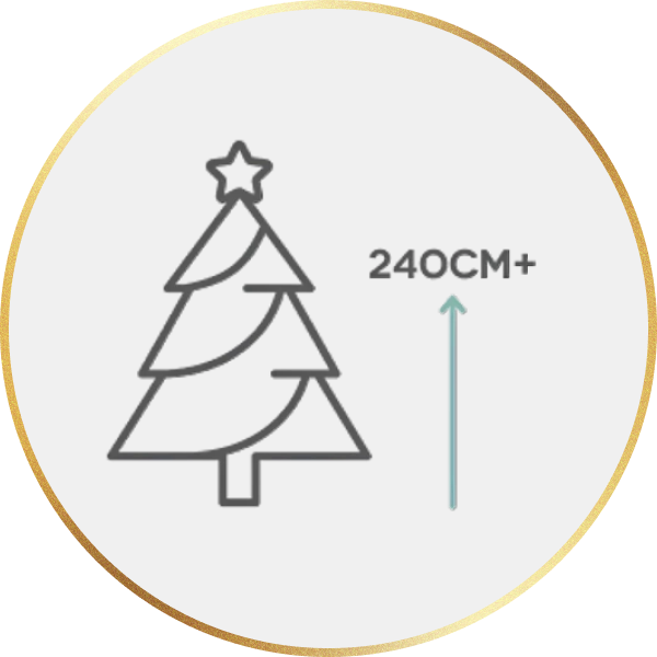 Oversized Christmas Trees